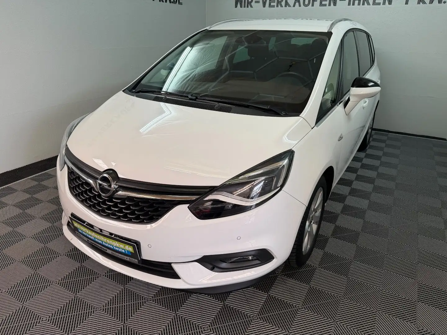 Opel Zafira 2.0CDTi Innovation 7Sitze RFK AHK ZR-NEU Blanc - 2