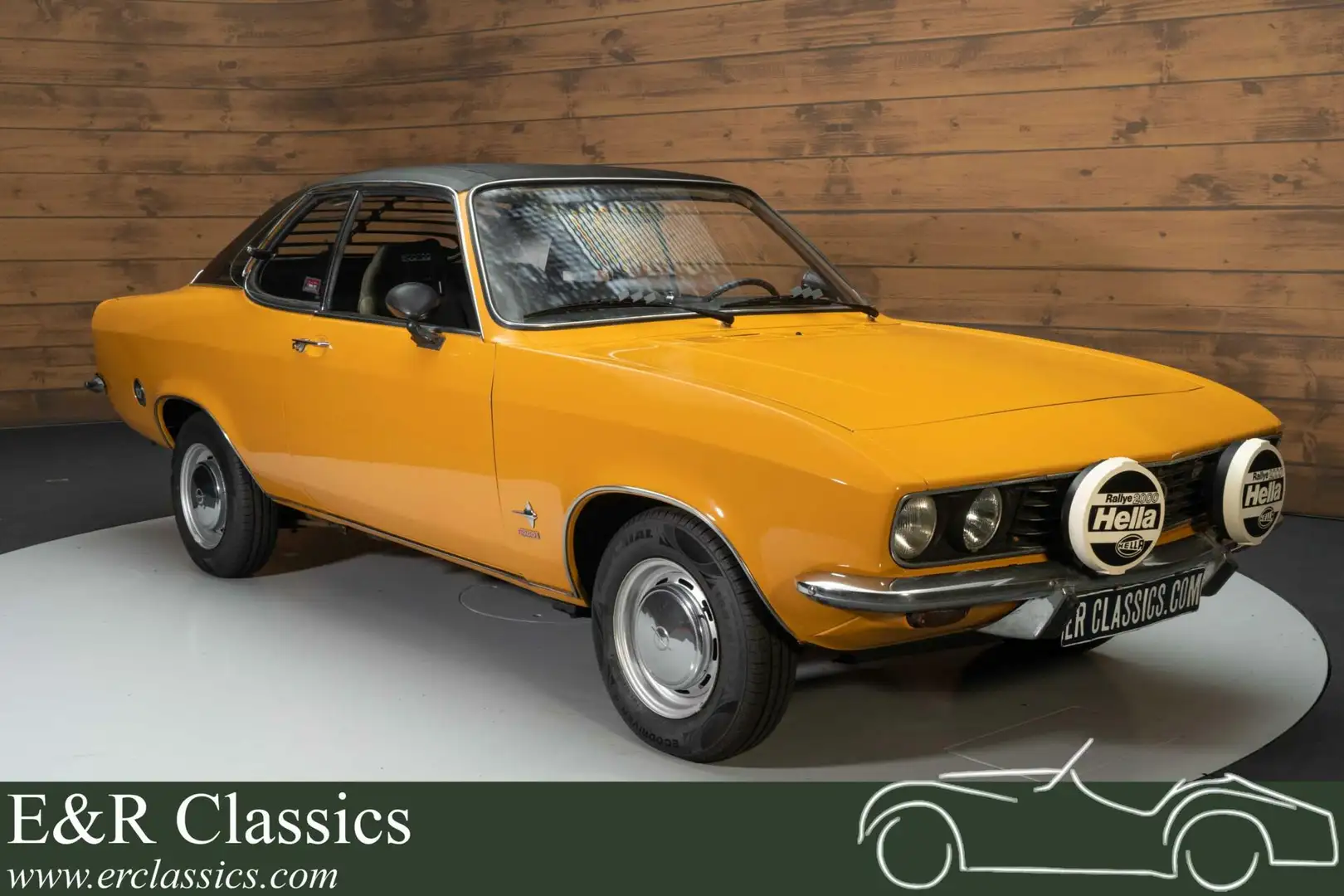 Opel Manta A | Gerestaureerd | Zeldzaam | 1971 Gelb - 1