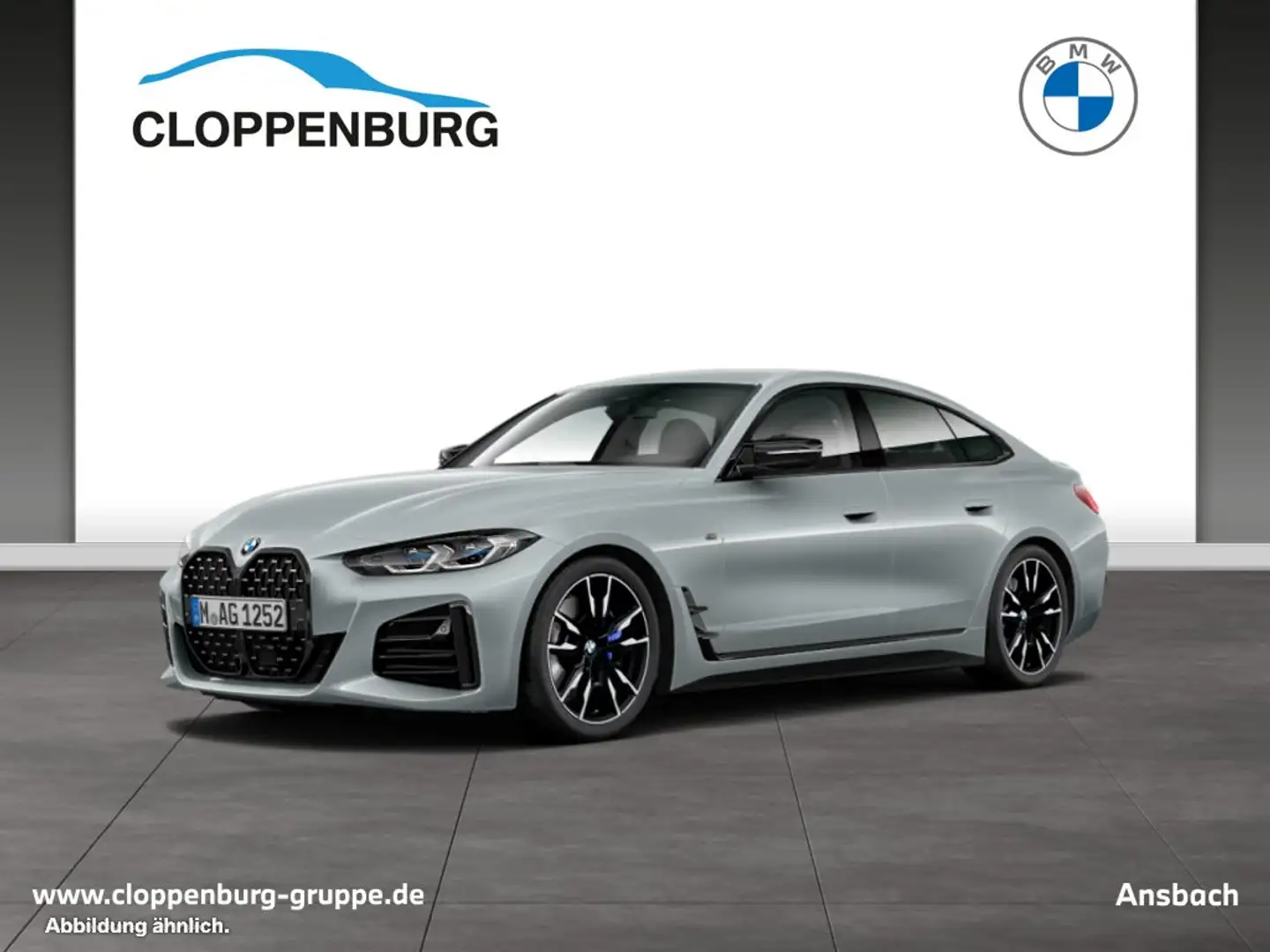 BMW 440 M440i xDrive M Sportpaket Head-Up+Navi+Laser+BT Grau - 1
