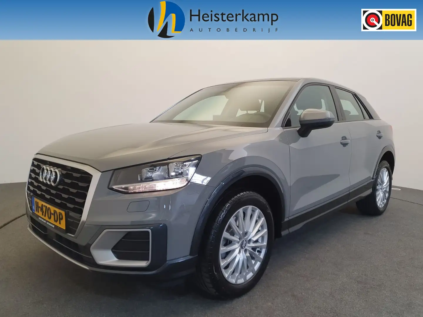 Audi Q2 30 TFSI 115pk Design Trekhaak, Panorama dak Grijs - 1