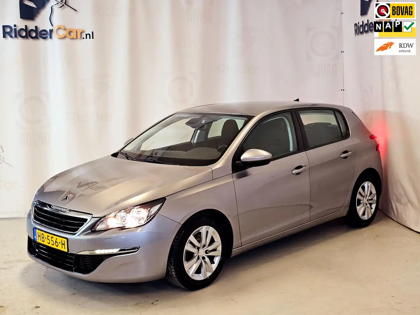 Peugeot 308 1.2 PT Active|NAP|NAVI|CRUISE|PARK SENS|BLUETOOTH| Gris - 1