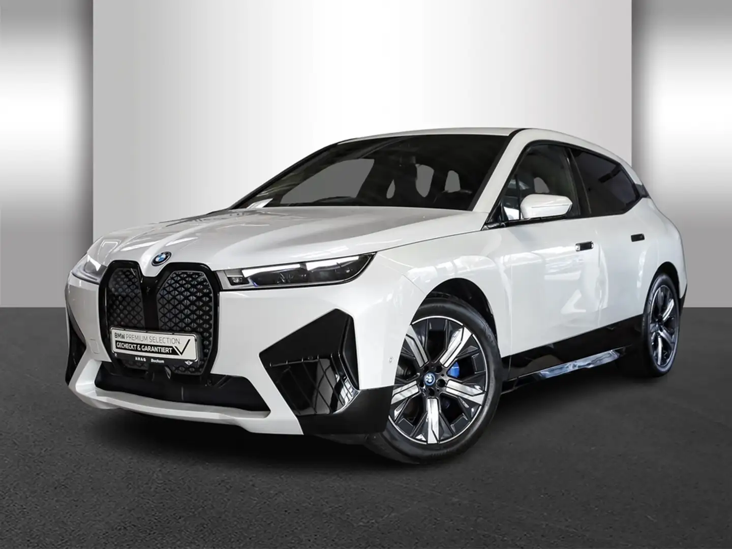 BMW iX xDrive40 Sportpaket Klimaaut. AHK Soft-Close Weiß - 2
