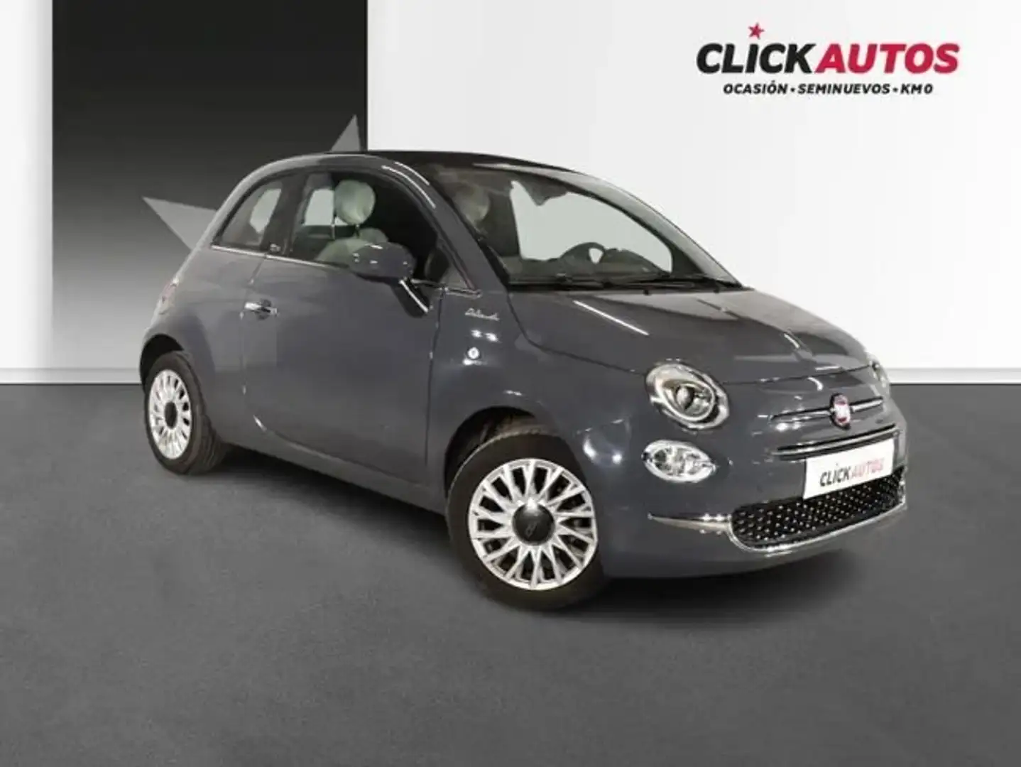 Fiat 500 1.0 Hybrid 70CV Dolcevita Gris - 2