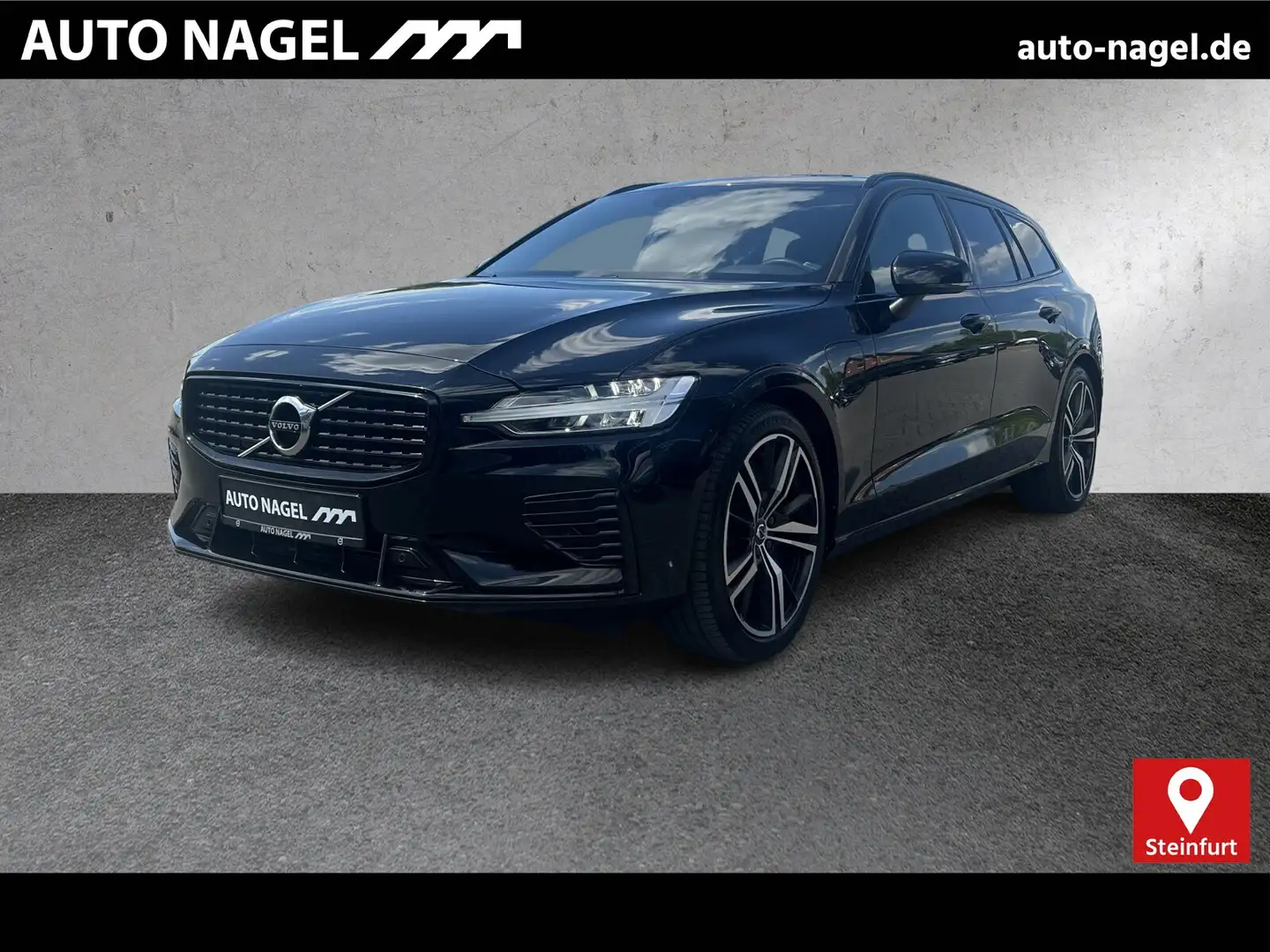 Volvo V60 V60 Recharge T6 R-Design LONG RANGE AHK|CAM|LED| Negro - 1