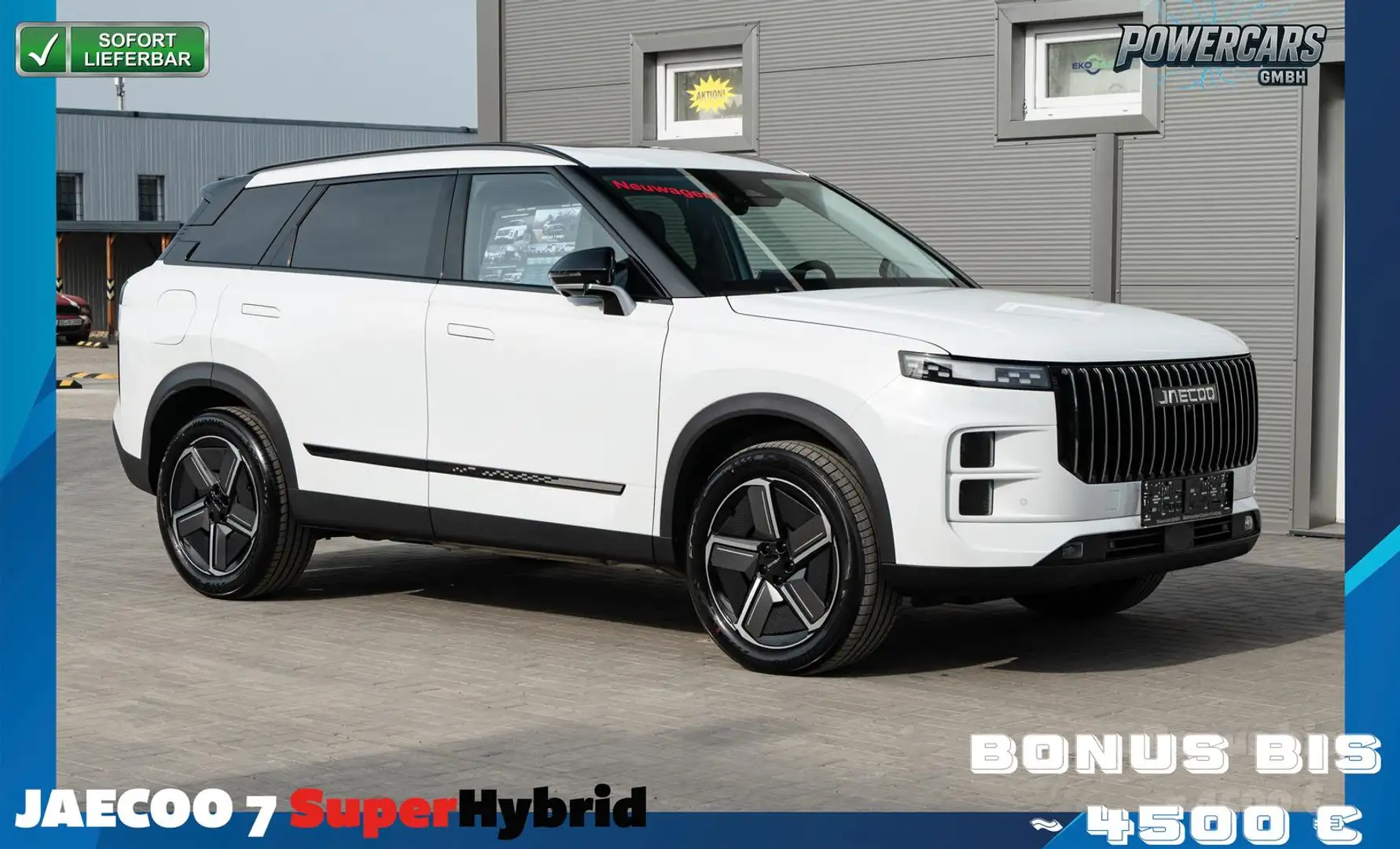 Jaecoo J7 Jaecoo J7 SHS Exclusive 1.5l,ACC,360°,Pano,Head-Up Blanco - 1