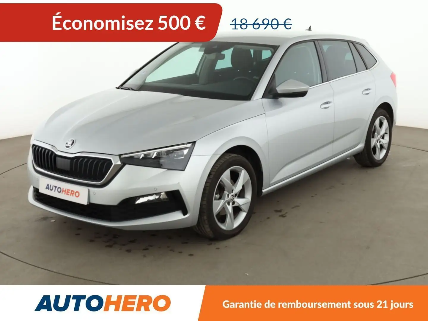 Skoda Scala 1.0 TSI Style DSG7 Gris - 1