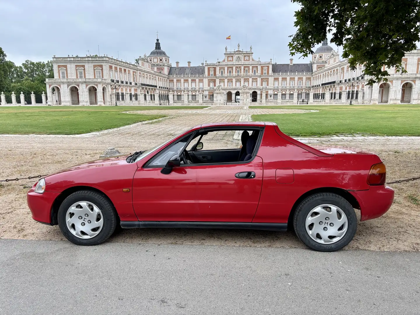 Honda CRX 1.6i-16 Rouge - 1
