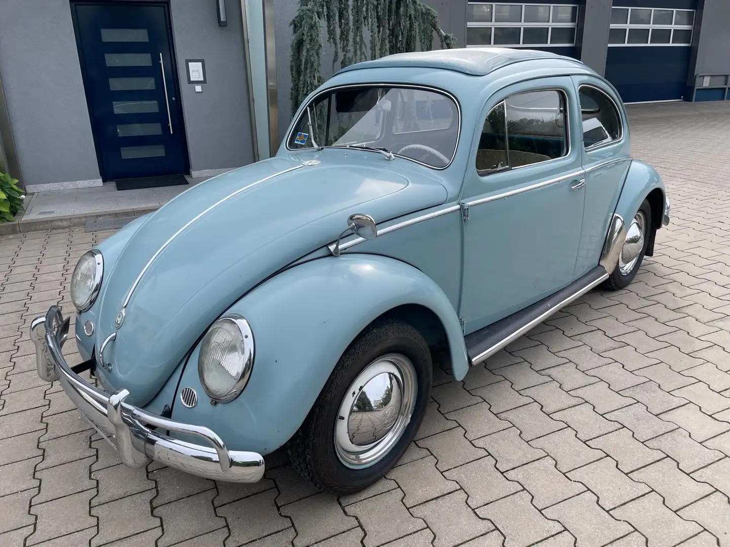 Volkswagen Käfer *OVALI*FALTDACH* Albastru - 1