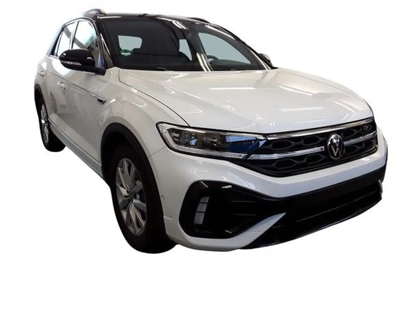 Volkswagen T-Roc R 2.0 TSI DSG ALLRAD KEYLESS AHK LEDER NAVI LED KL Blanc - 2