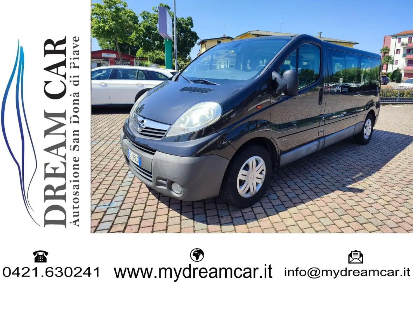 Opel Vivaro 2.0 CDTI 120CV PC-TN Combi 9 posti Zwart - 1