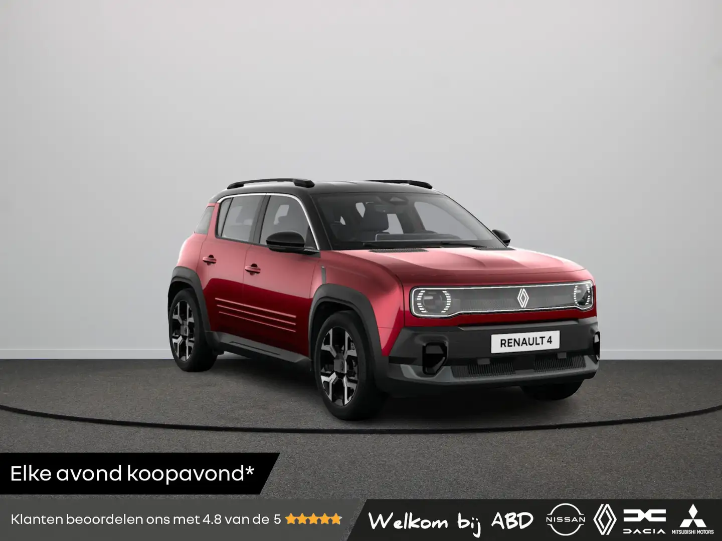 Renault R 4 Techno Comfort range | Achteruitrijcamera | Elektr Rosso - 1