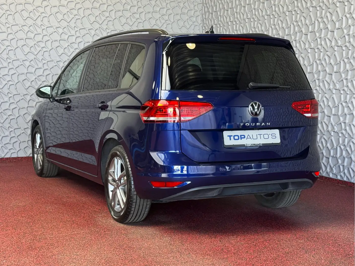 Volkswagen Touran 1.5 TSI 150PK 7P CARPLAY NAVI CAMERA LED ELEK.KLEP Blauw - 2