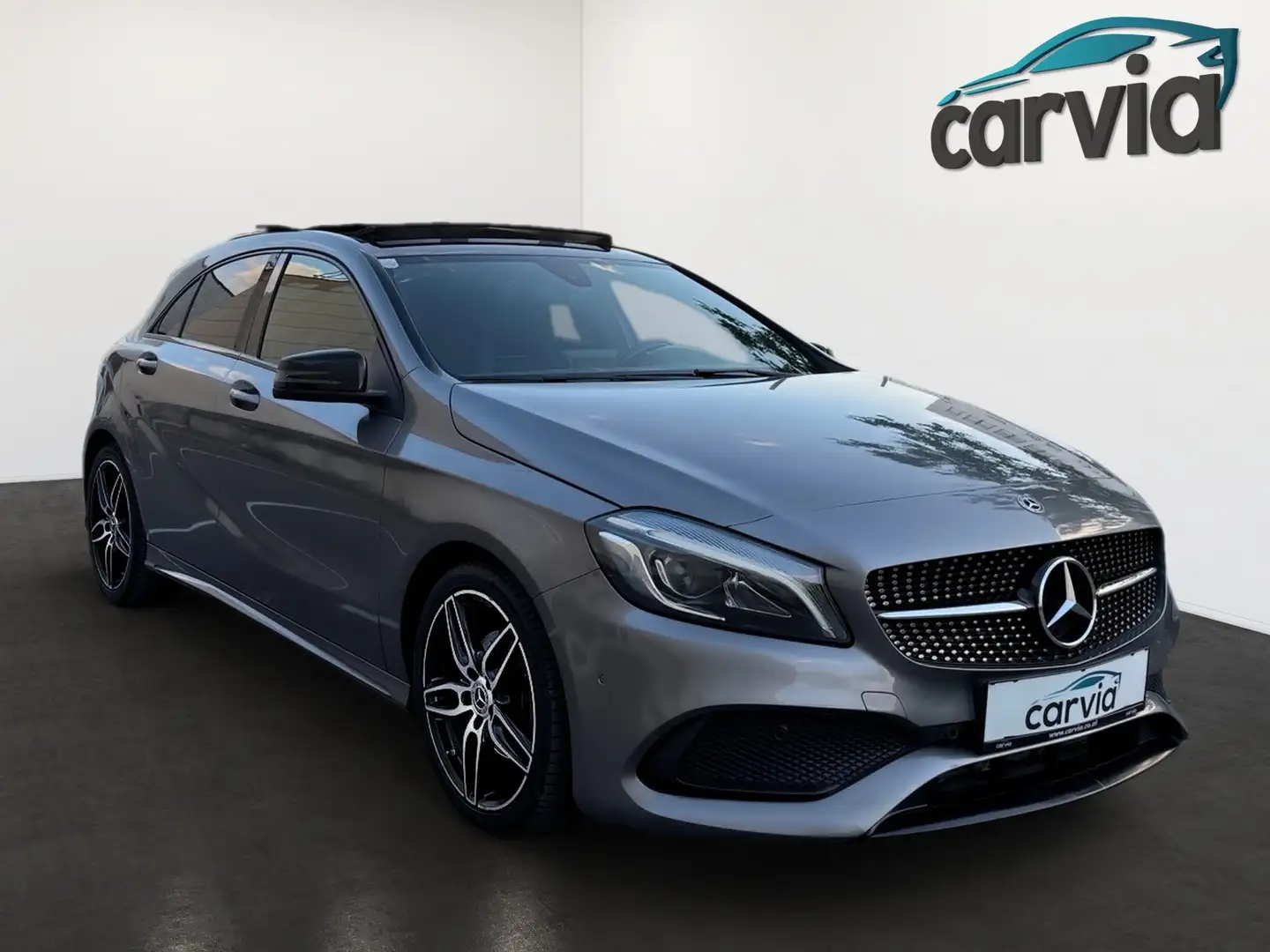Mercedes-Benz A 180 Aut. | AMG-Line | PANO | RFK | LED | Grau - 2