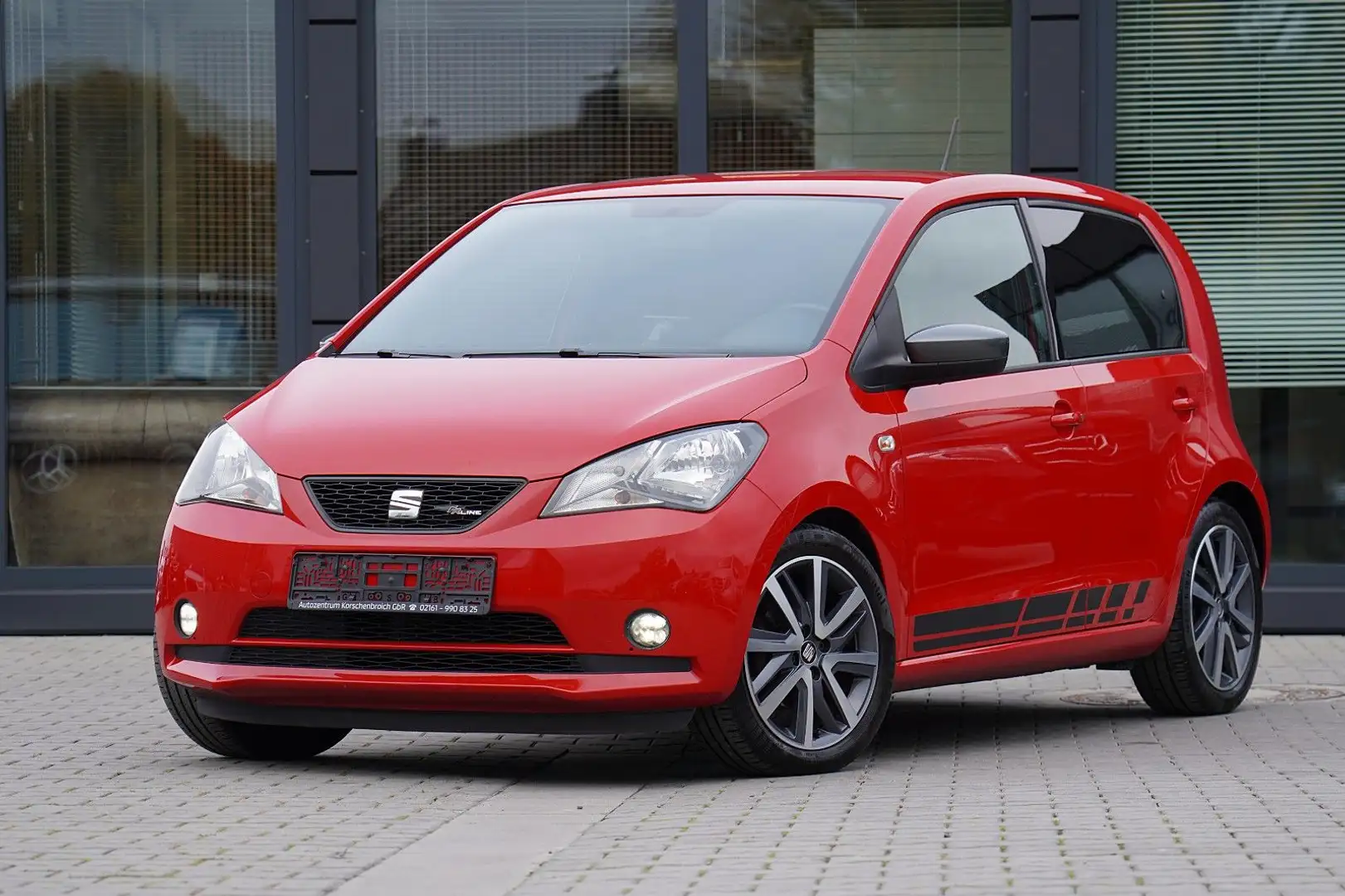 SEAT Mii FR-Line !! MIT 2 JAHREN GARANTIE !! Rojo - 1