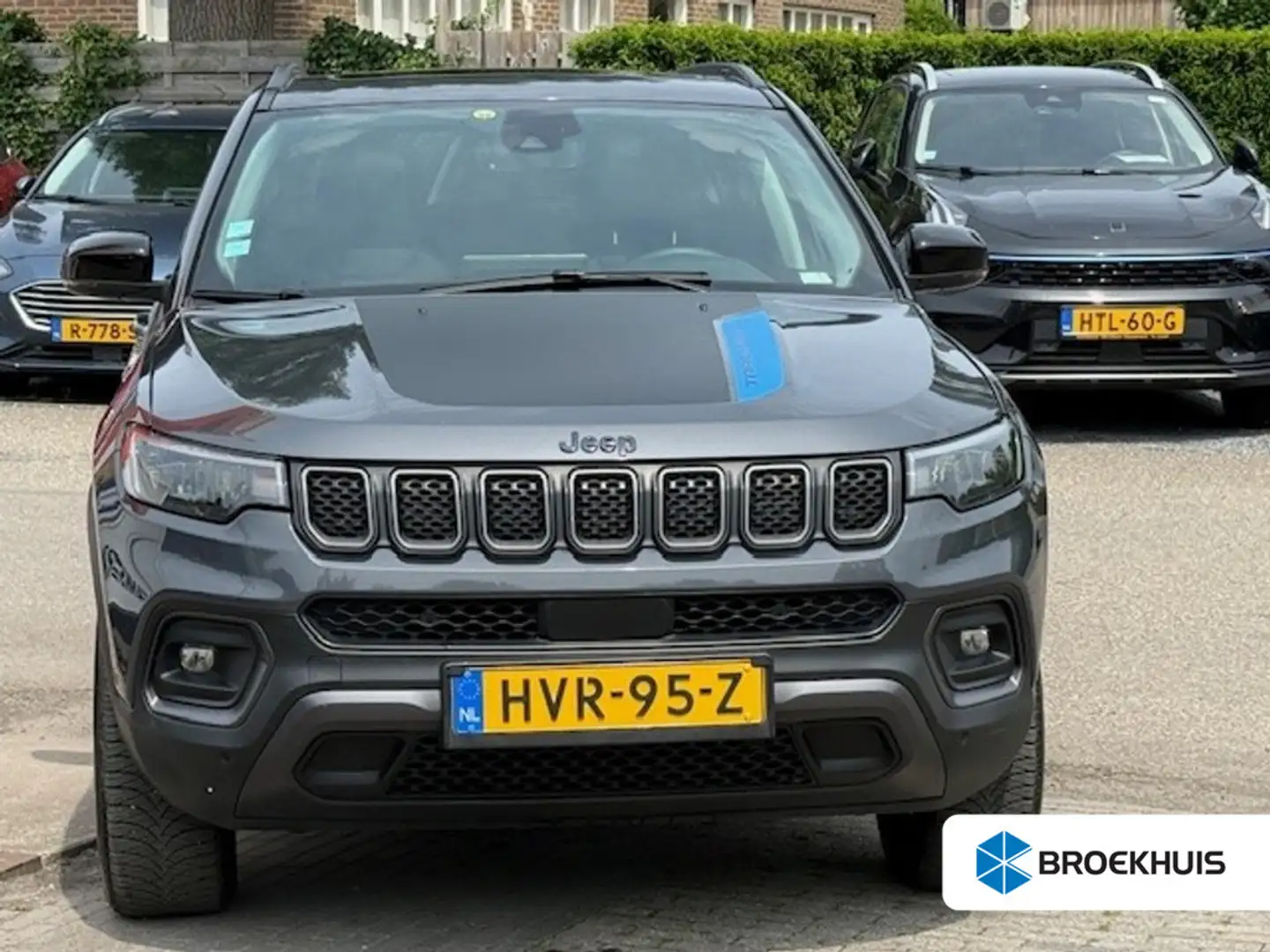 Jeep Compass 4xe 240 Plug-in Hybrid Electric Trailhawk Panorama Grijs - 1