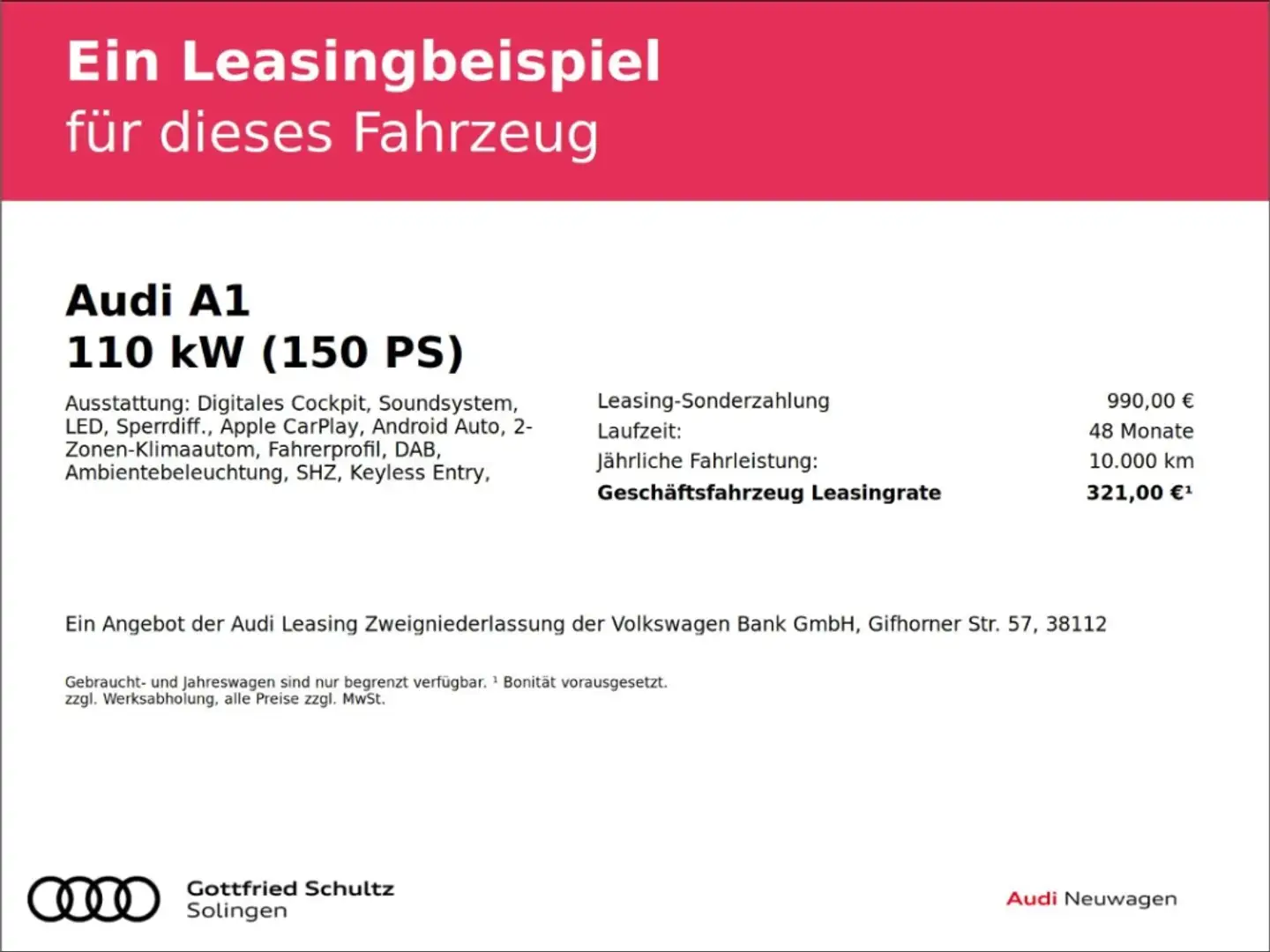 Audi A1 Sportback 35 TFSI Rückfahrkamera Smartphone S line Verde - 2