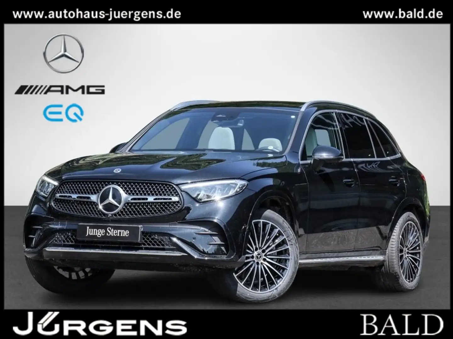 Mercedes-Benz GLC 400 e 4M AMG-Sport/Technik/Pano/HUD/AHK/Dist Black - 1