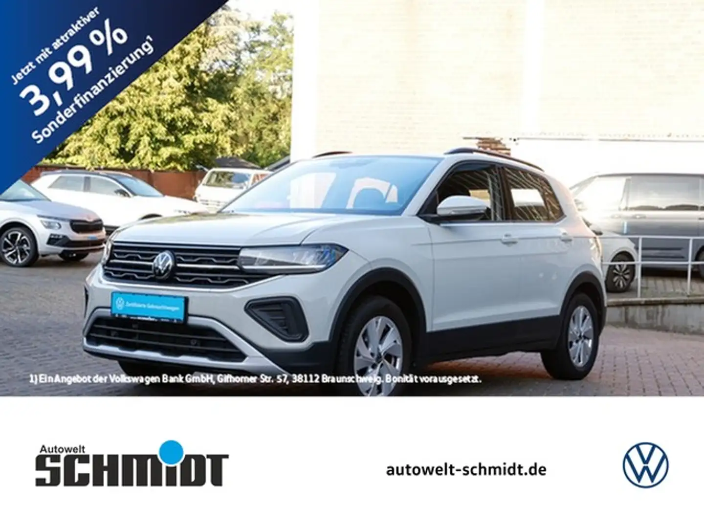 Volkswagen T-Cross 1.5TSi DSG Life R-Kamera ACC Navi LED Alu Sitzh... Grau - 1