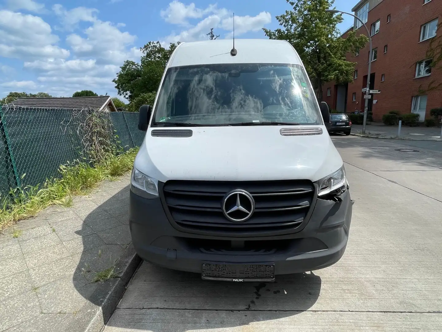 Mercedes-Benz Sprinter 314 CDI Kasten L3H2*Maxi*Seitenschaden Wit - 2
