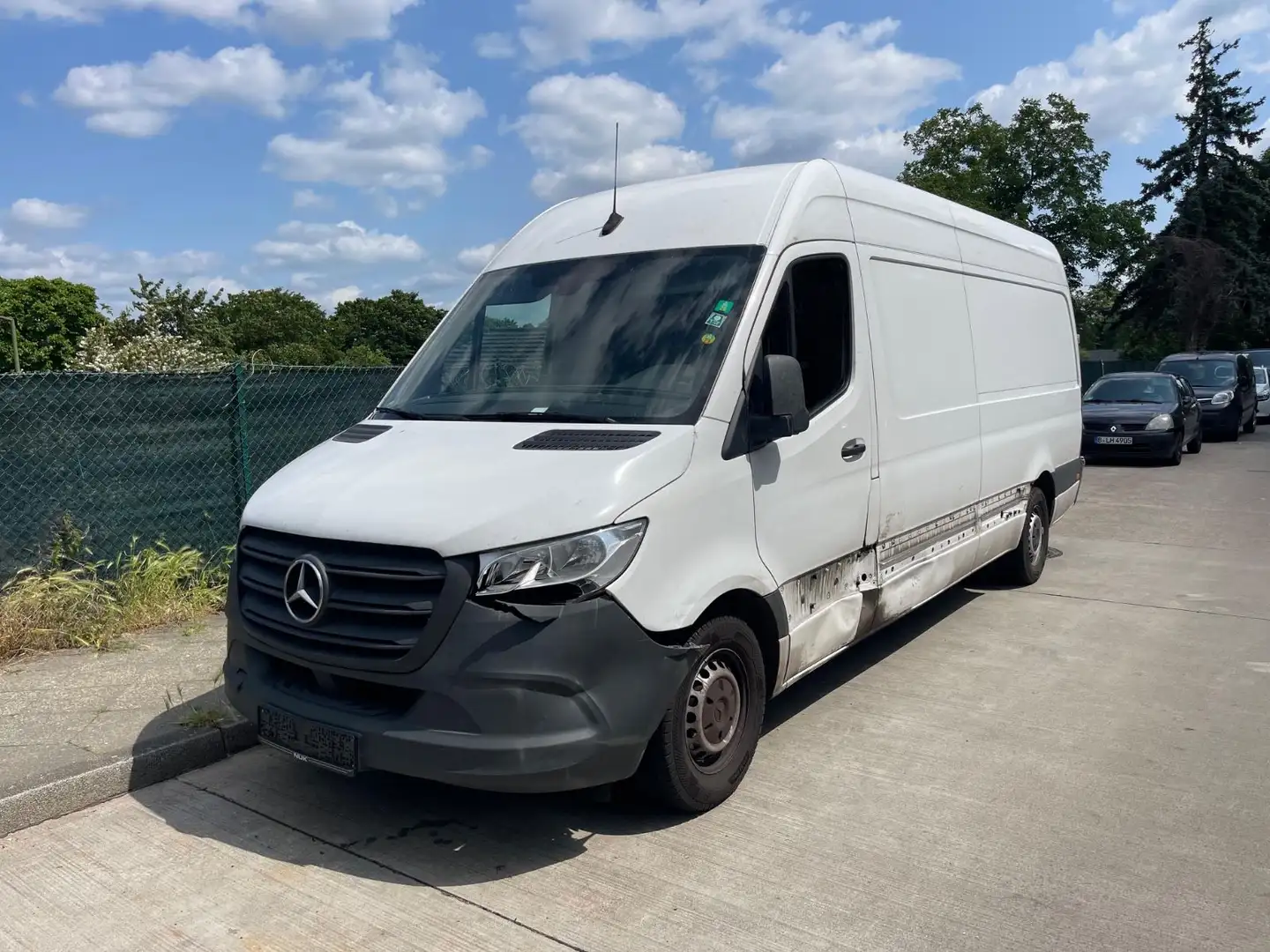 Mercedes-Benz Sprinter 314 CDI Kasten L3H2*Maxi*Seitenschaden Wit - 1