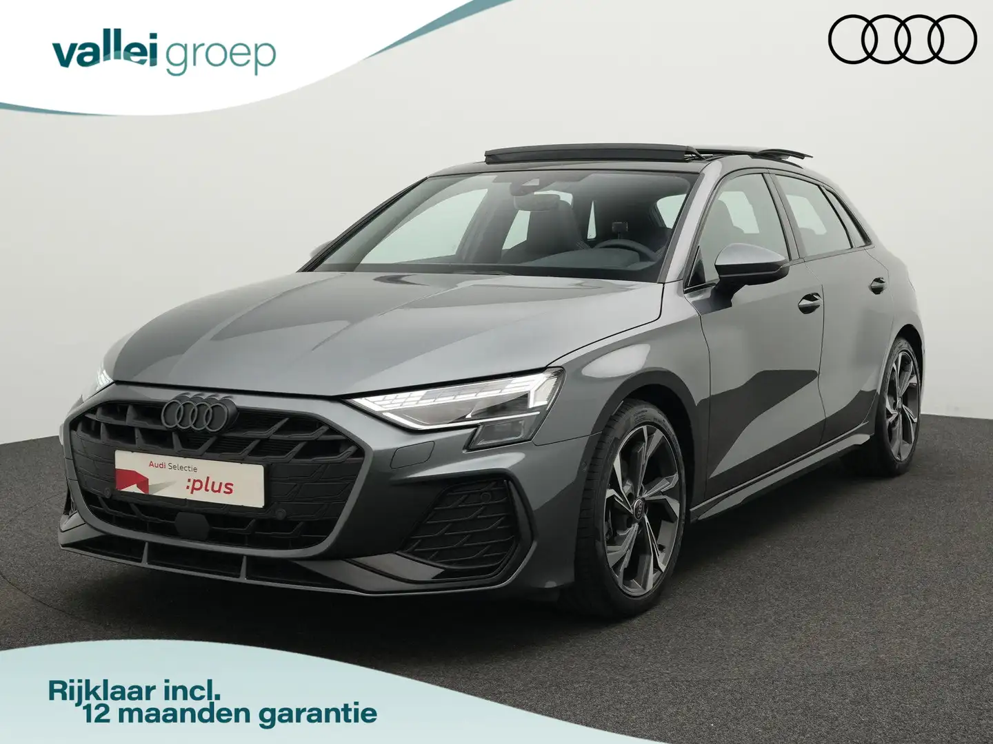 Audi A3 Sportback 35 TFSI 150 pk S-tronic S edition / S-Li Grijs - 1