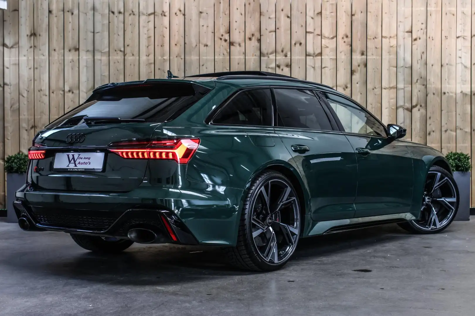 Audi RS6 TFSI Quattro *Keramisch*Pano*B&O Advanced*Soft-Clo Groen - 2