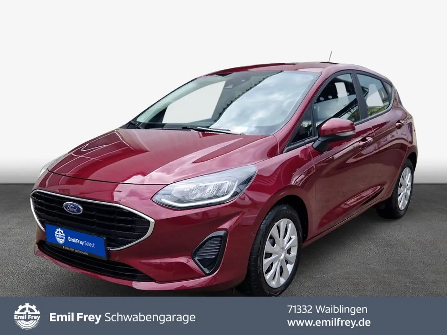 Ford Fiesta 1.0 EcoBoost COOL&CONNECT *AHK/PDC* Rot - 1