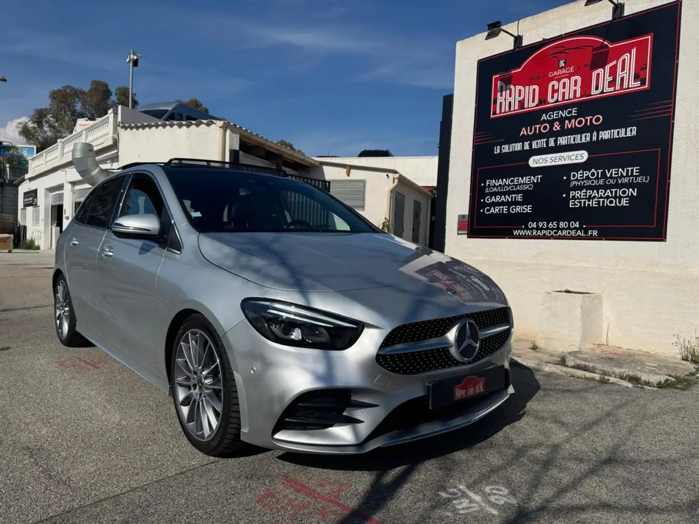 Mercedes-Benz CL B 200 - BV 7G-DCT  BERLINE -AMG Line Edition Gris - 1