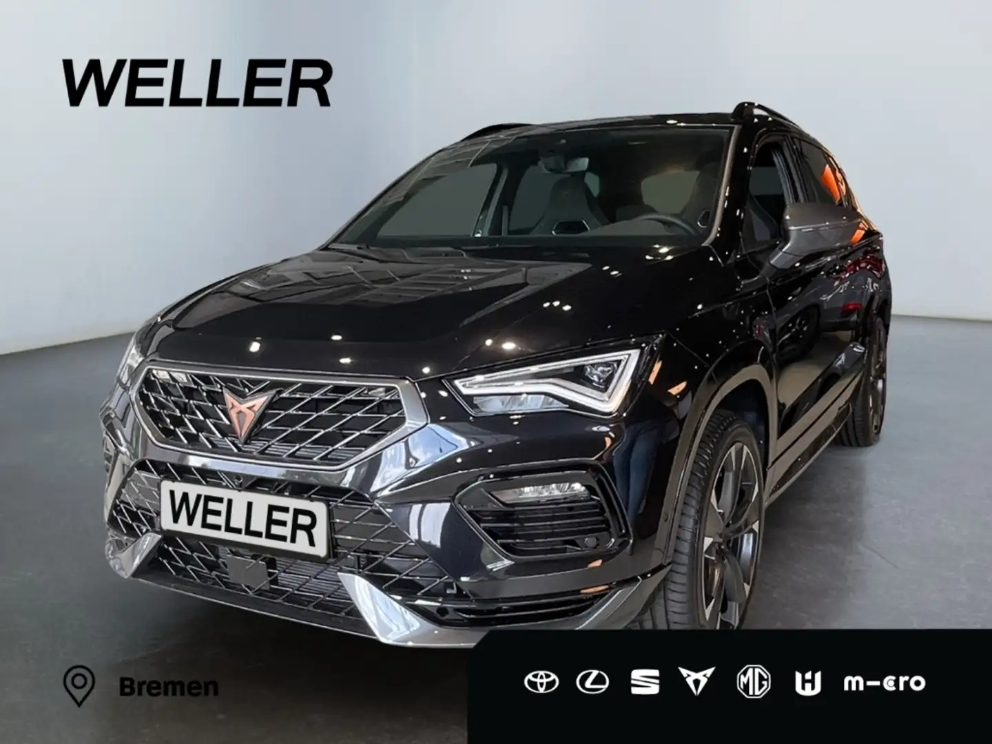 CUPRA Ateca VZ 2.0 TSI 4Drive DSG *LED*AHK*360*Pano*SHZ* Schwarz - 1