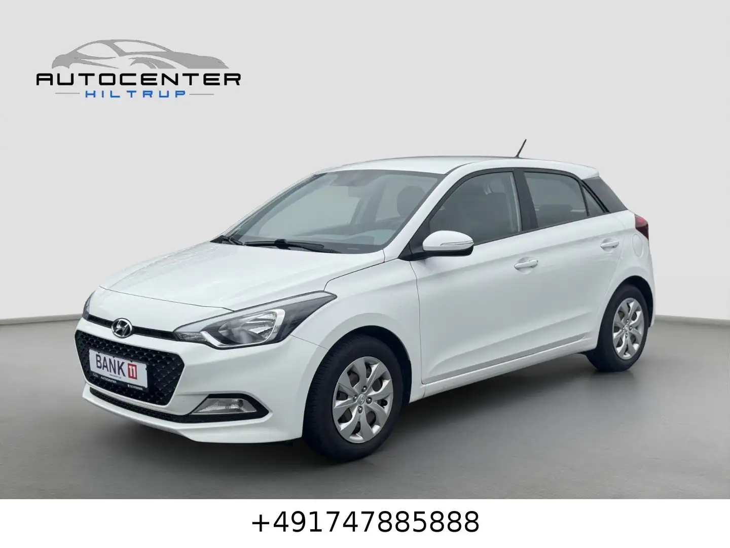 Hyundai i20 |2.Hand|Klima|Euro 6|Scheckheft|Guter Zustand Weiß - 1