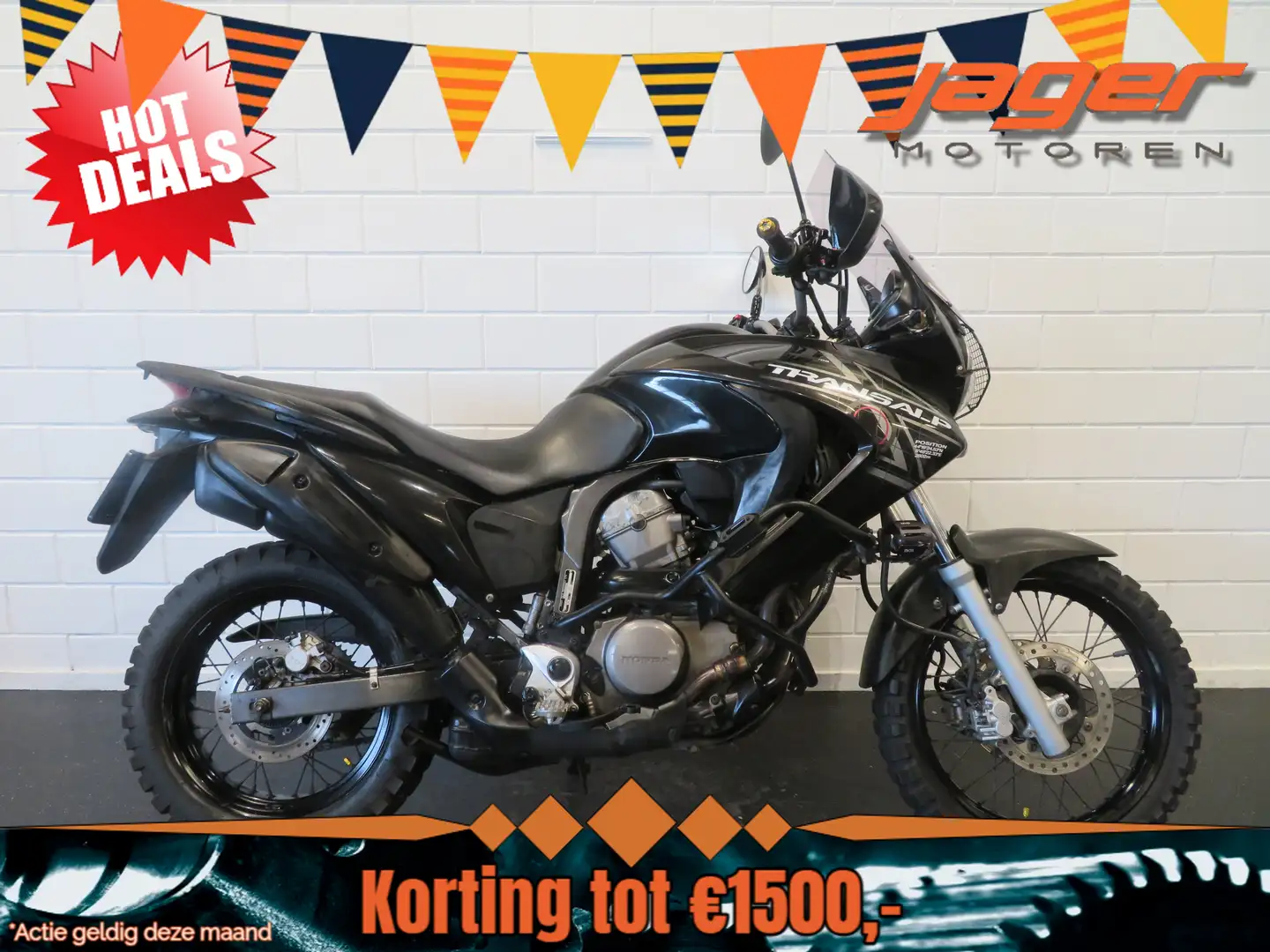 Honda XL 700 V TRANSALP ABS FULL! Zwart - 1