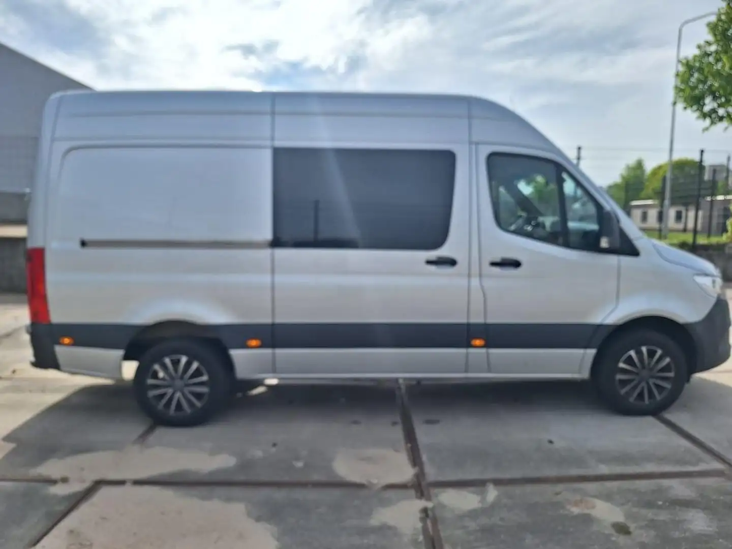 Mercedes-Benz Sprinter Sprinter 316 2.2 CDI L2H1 Fu Zilver - 1