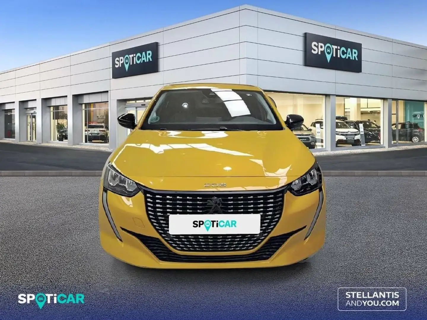 Peugeot 208 PureTech 73kW (100CV) Allure Geel - 2