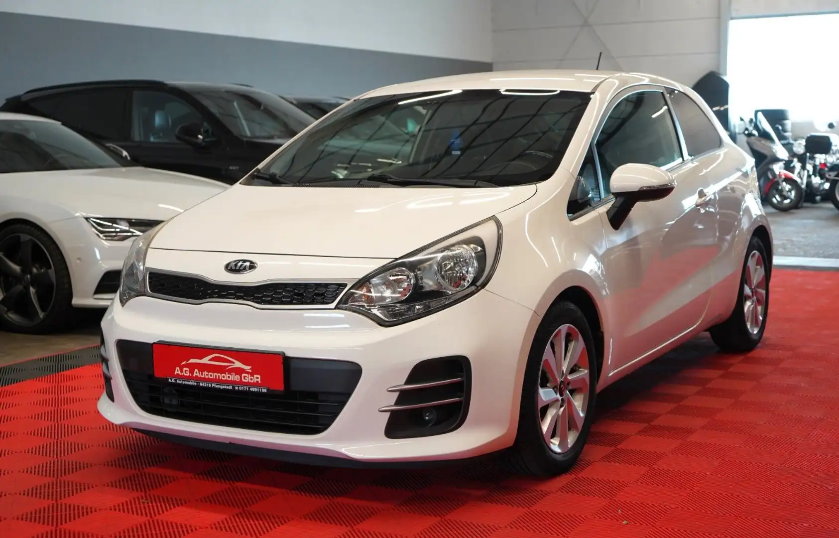 Kia Rio 1.2 Dream Team 1.Hand*Klimaaut*Sitzh*8Fach* Білий - 1