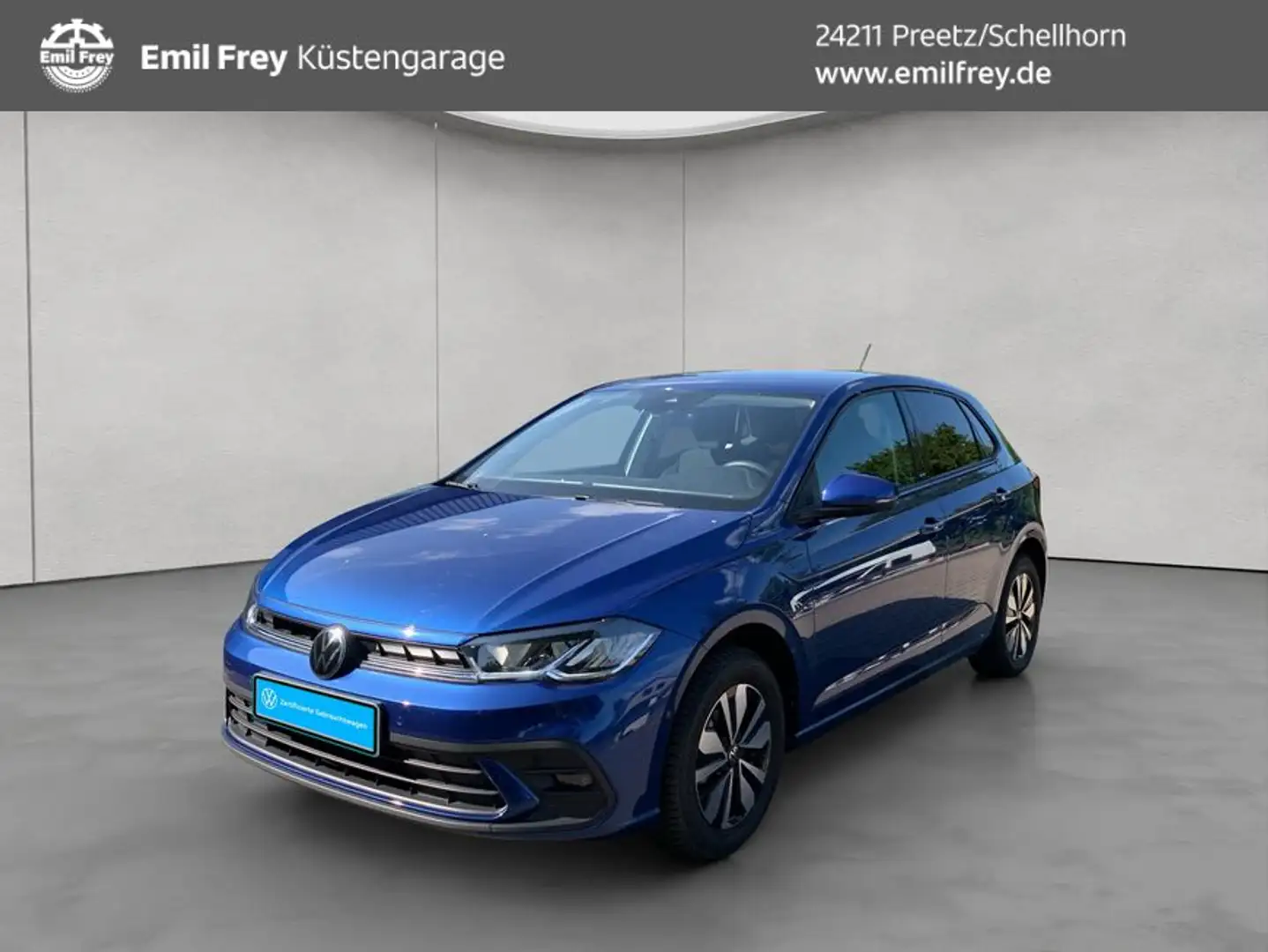 Volkswagen Polo 1.0 MOVE LED NSW GJR Blau - 1