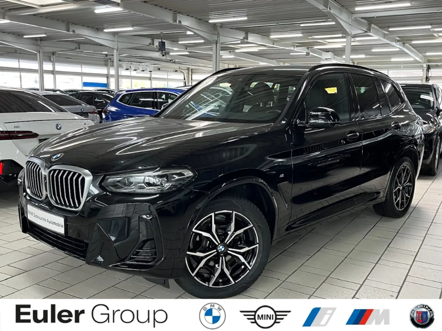 BMW X3 xDrive 20i A M Sport Navi ParkAss+ 360 Grad SHZ LE Schwarz - 1