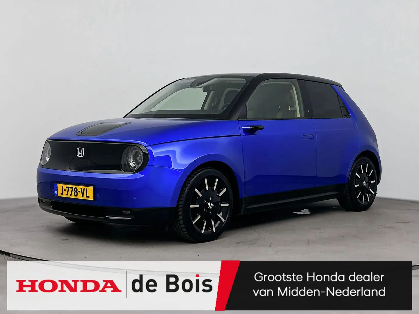 Honda e Advance 17" | 1e Eig. | Leer | Lage km stand! | Na Blauw - 1
