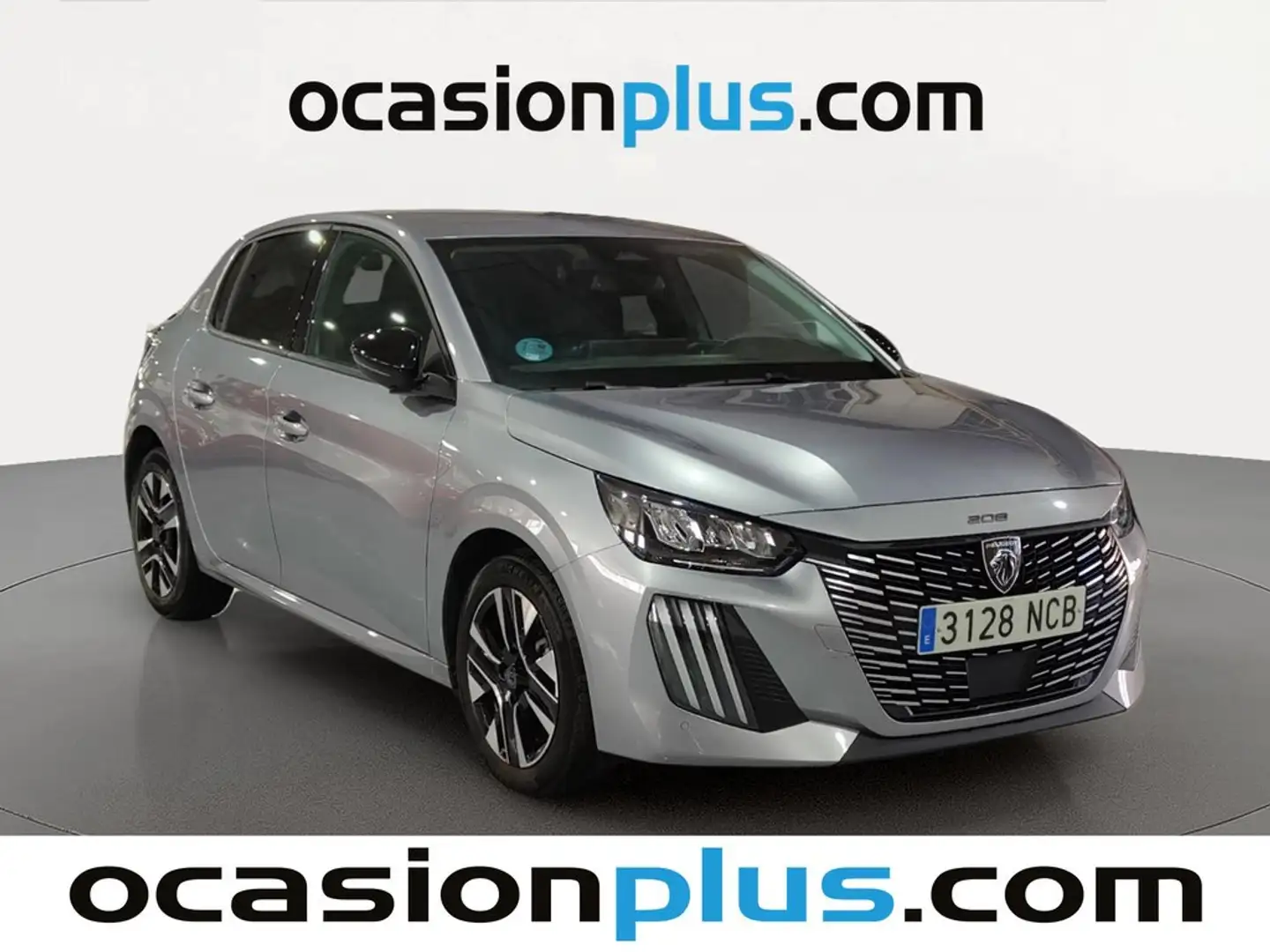 Peugeot 208 1.2 Puretech S&S Allure 100 Gris - 2