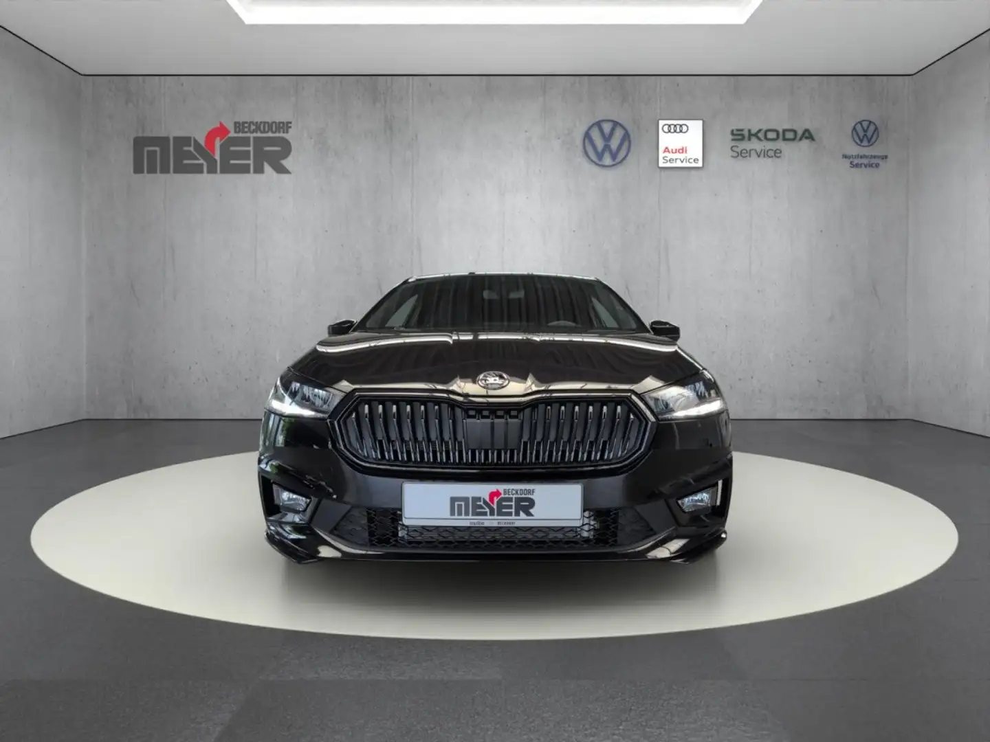 Skoda Fabia Monte Carlo 1.0 TSI DSG Klima Einparkhilfe Schwarz - 2