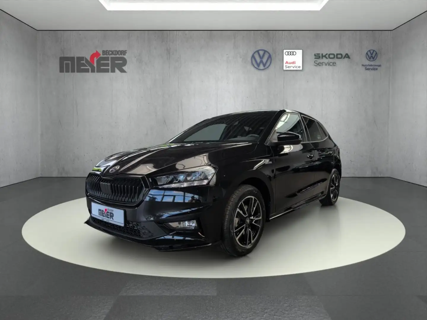 Skoda Fabia Monte Carlo 1.0 TSI DSG Klima Einparkhilfe Schwarz - 1