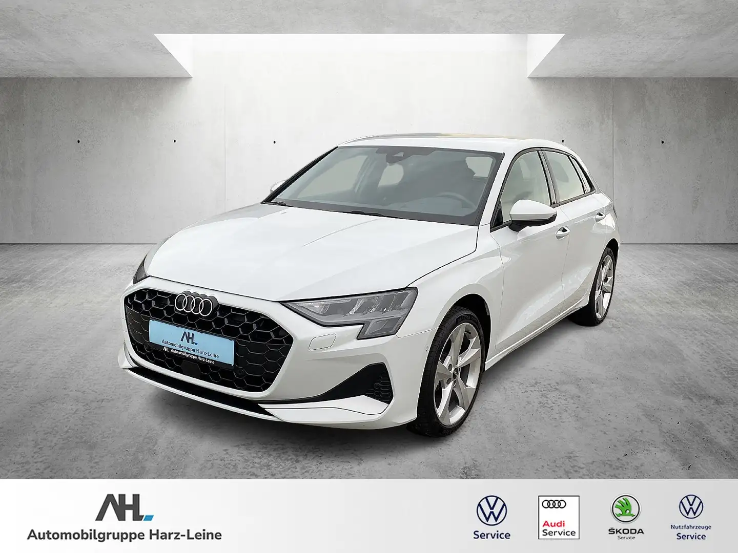 Audi A3 Sportback 35 TFSI "advanced" DSG/AHK/NAVI/RFK/PDC Weiß - 1