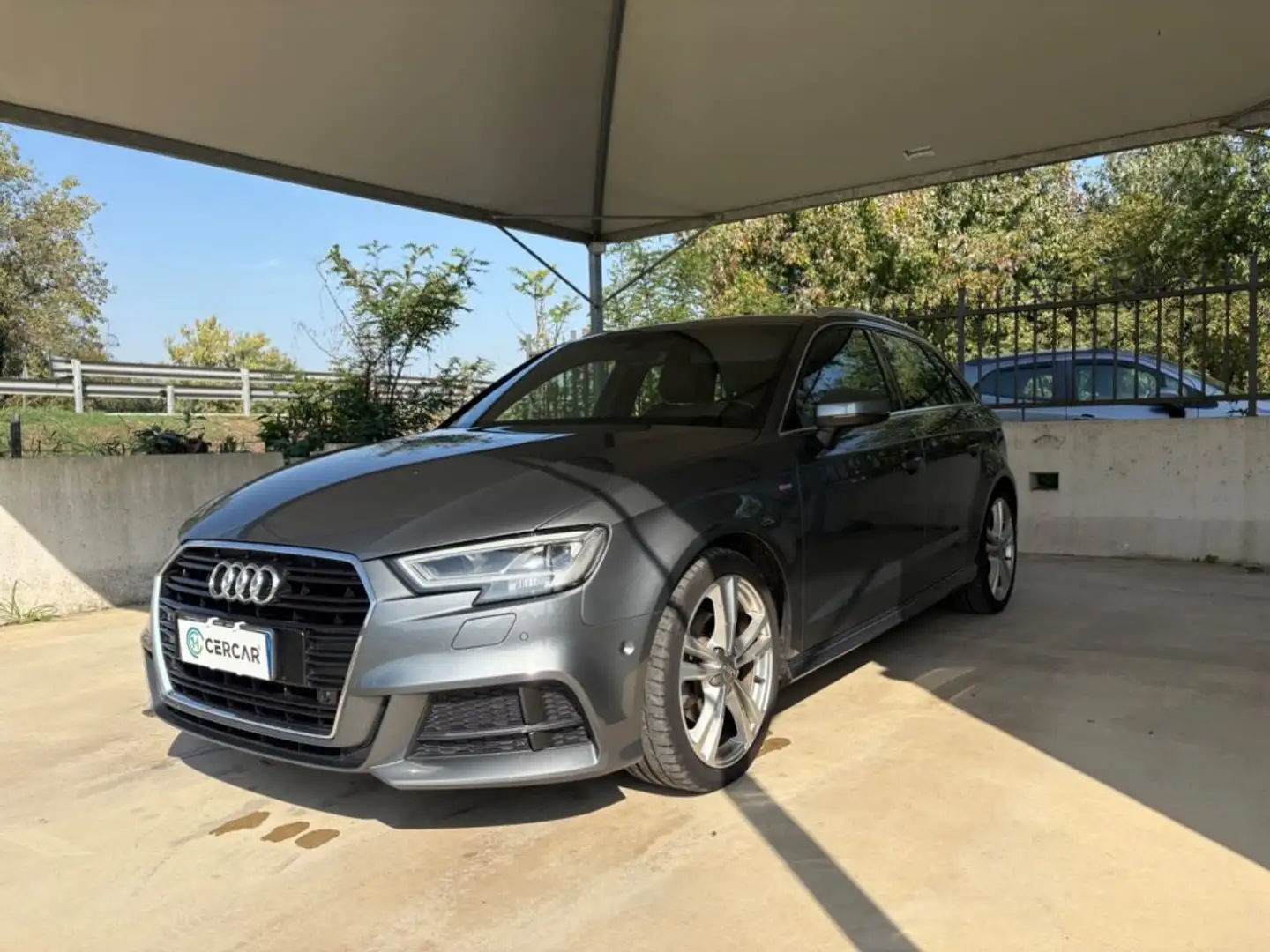 Audi A3 SPB 30 TDI S-LINE UNICO PROPRIETARIO TENUTA BENE Gris - 1