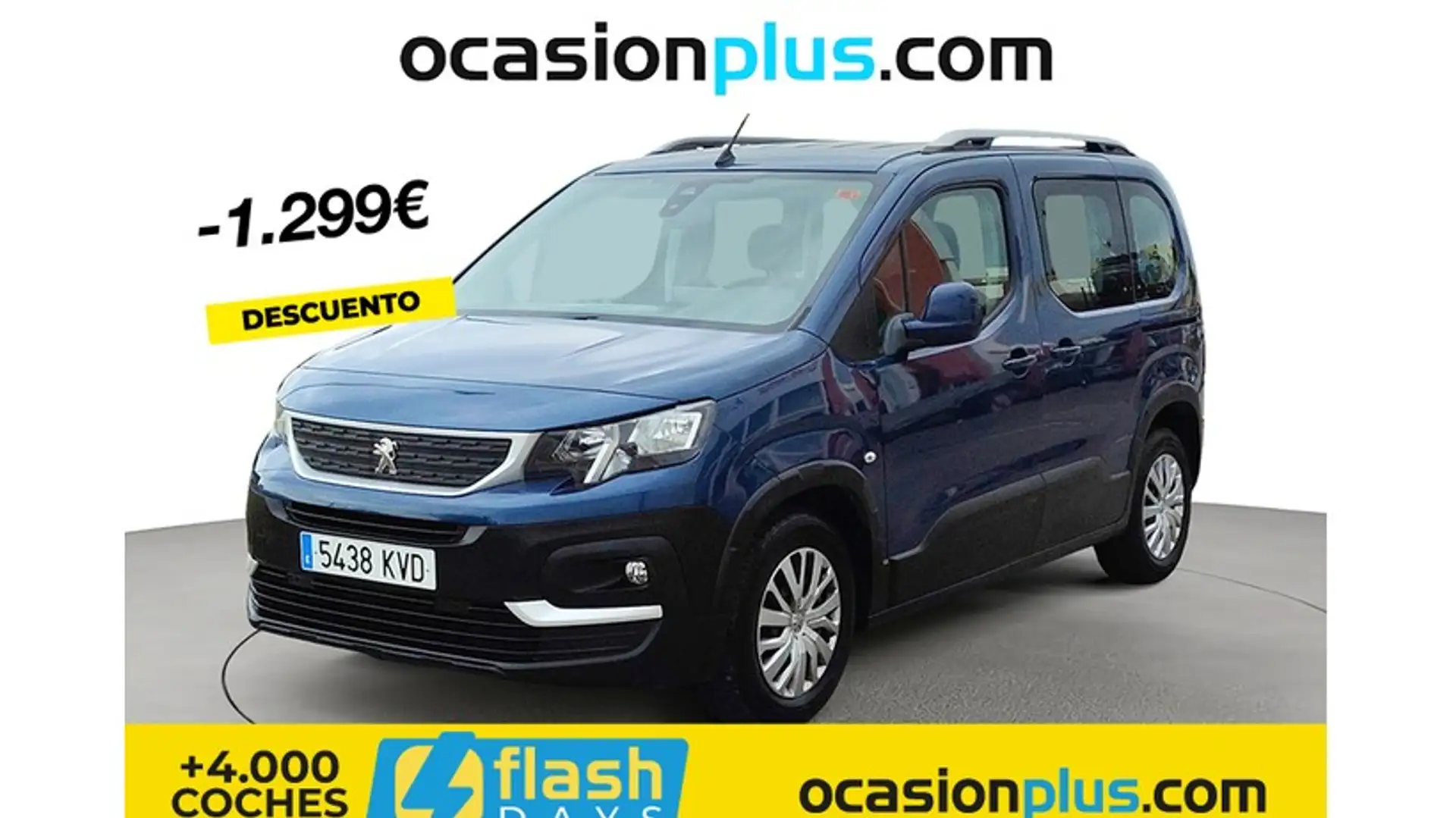 Peugeot Rifter 1.2 PureTech S&S Standard Active 110 Azul - 1