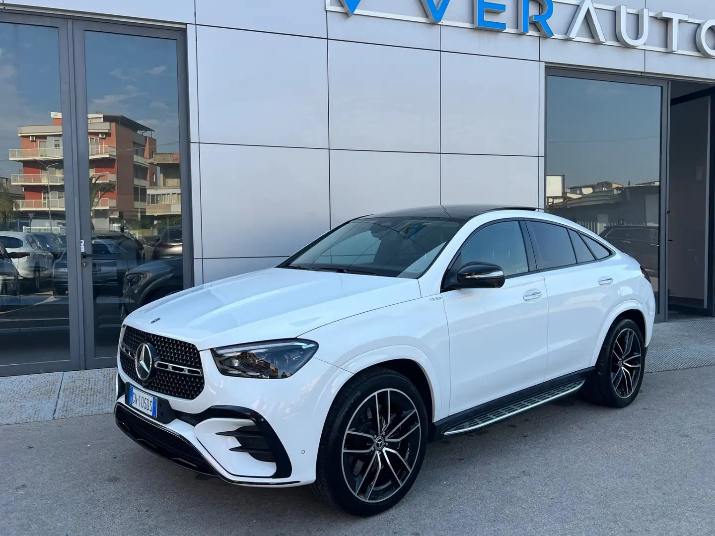 Mercedes-Benz GLE 450 Coupe d Premium possibilità noleggio no scoring Blanc - 1