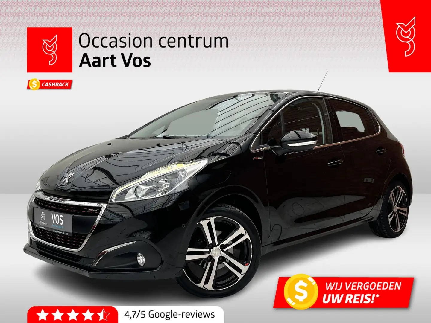 Peugeot 208 PureTech 110 GT-line | Panoramadak | Navigatie | C Negro - 1