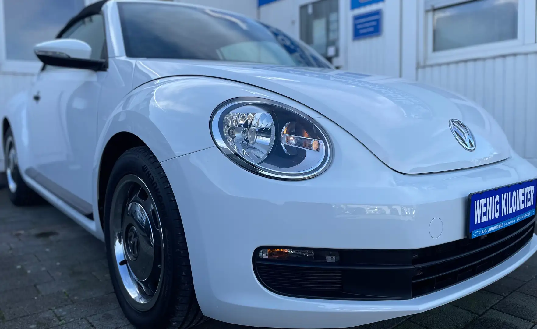 Volkswagen Beetle Cabriolet 1.2 TSI BMT Sitzheizung/Tempomat TOP! White - 1