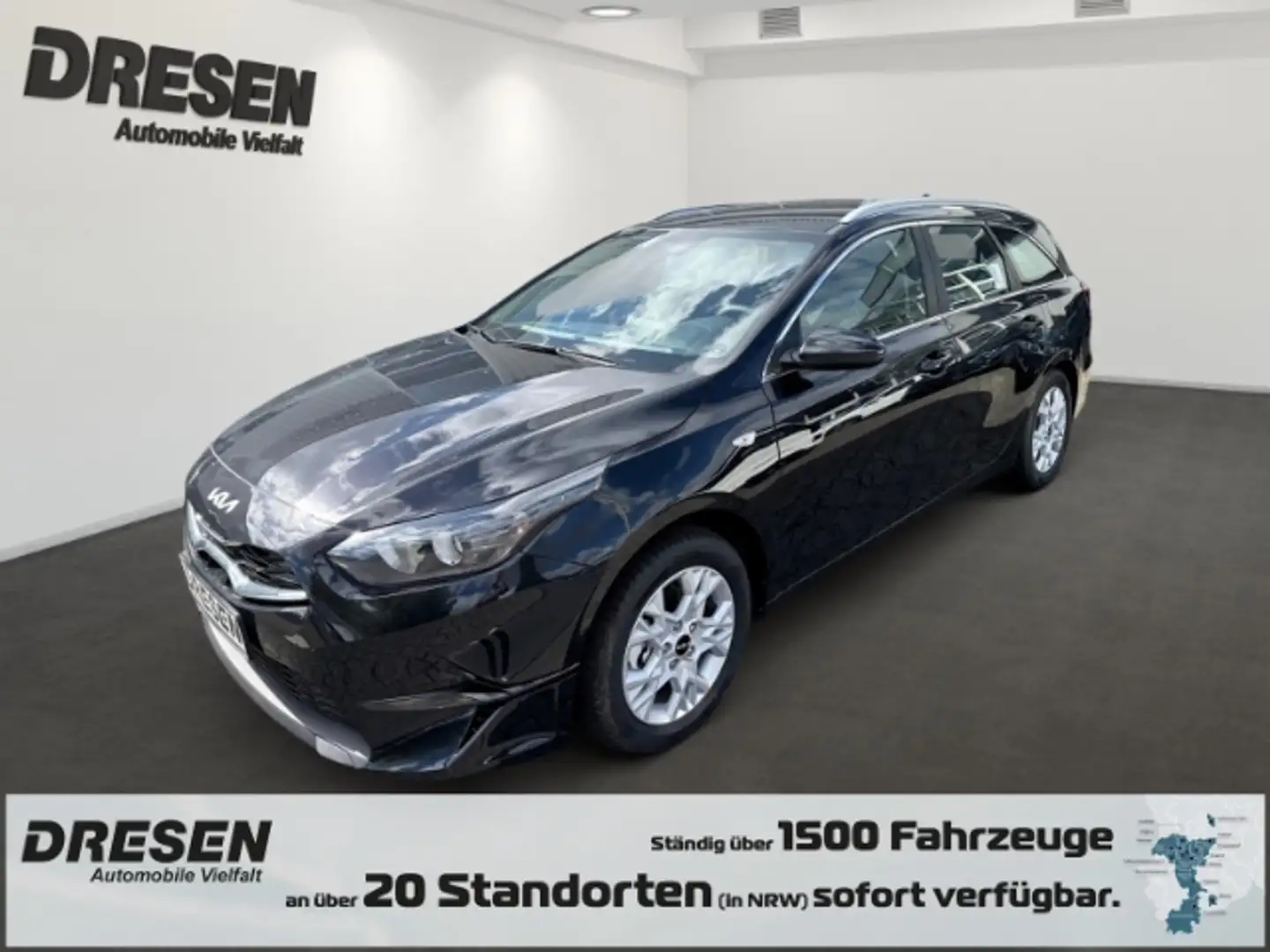 Kia Ceed SW / cee'd SW Spirit 1.5 T-GDI Navi/Kamera/Sitzheizung/CarPlay Schwarz - 1