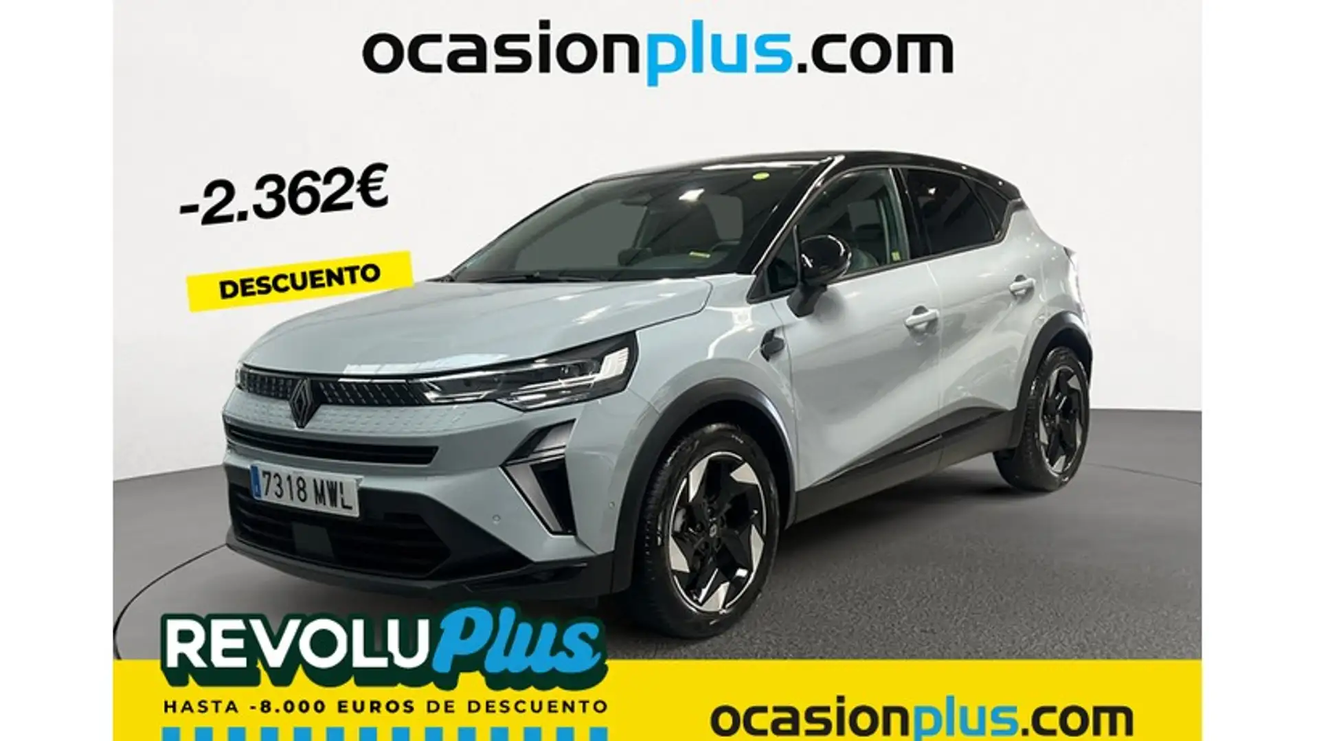 Renault Captur TCe GPF Micro Híbrido Techno 103kW Gris - 1