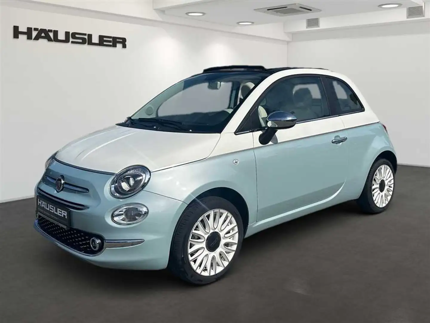 Fiat 500C 1.0 GSE Hybrid*COLLEZIONE*Parkhilfe*AppleCarplay* Grün - 1