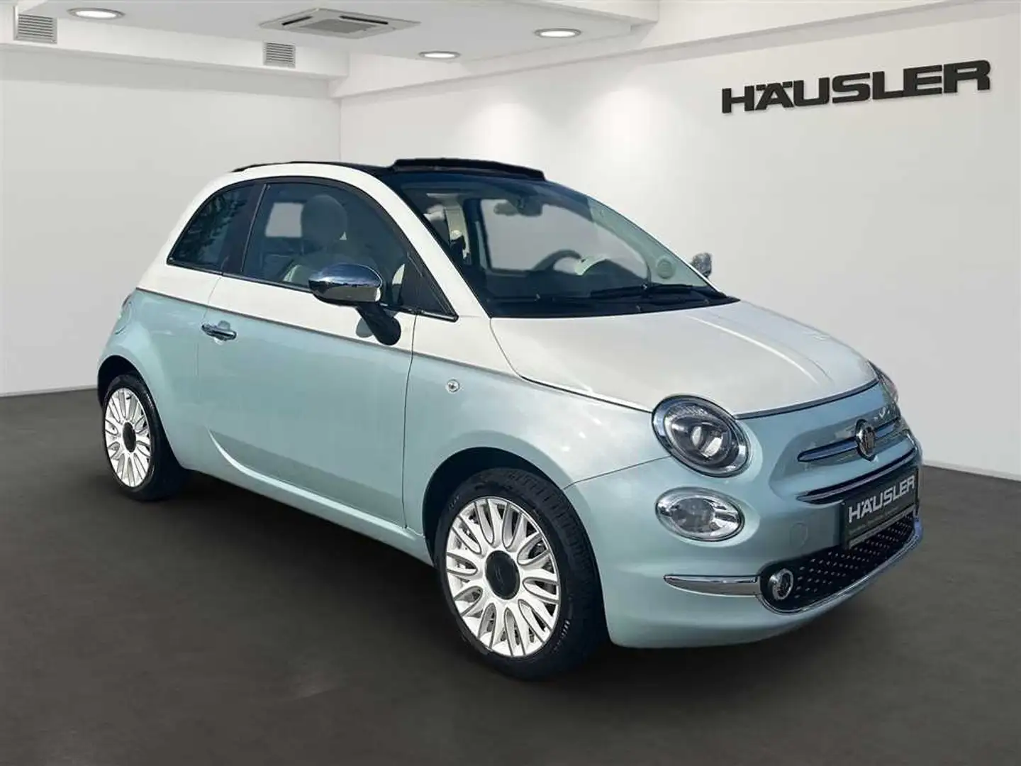 Fiat 500C 1.0 GSE Hybrid*COLLEZIONE*Parkhilfe*AppleCarplay* Grün - 2